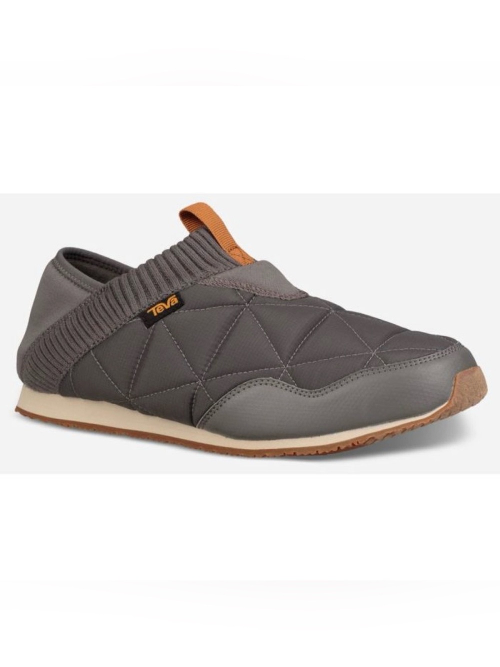 Teva Ember Moc Slip On Quilted Outdoor Hiking Shoes Grey Mens 13